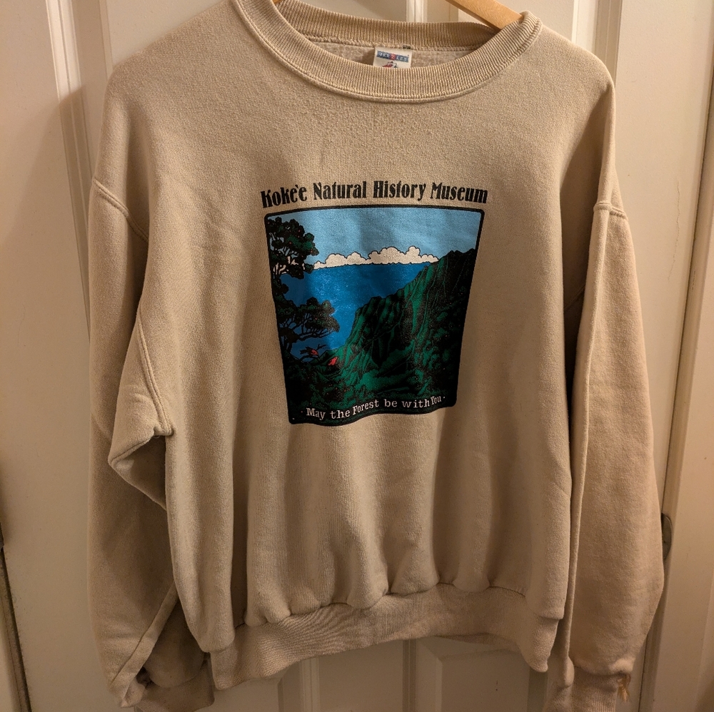 Vintage May The Forest Be With You Sweatshirt